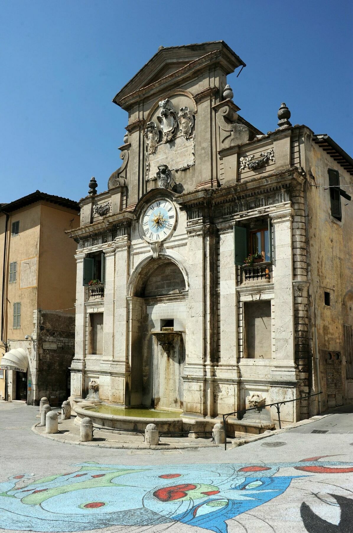 Hotel Athena Spoleto Bagian luar foto